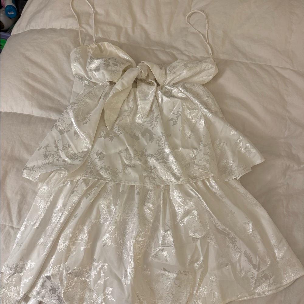 Lucy in the Sky Ivory Lace Dress